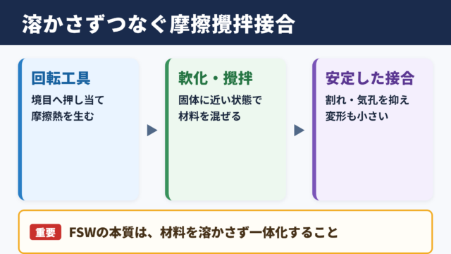 摩擦攪拌接合の意味と接合の結論