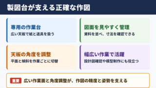 製図台の意味と基本的な役割