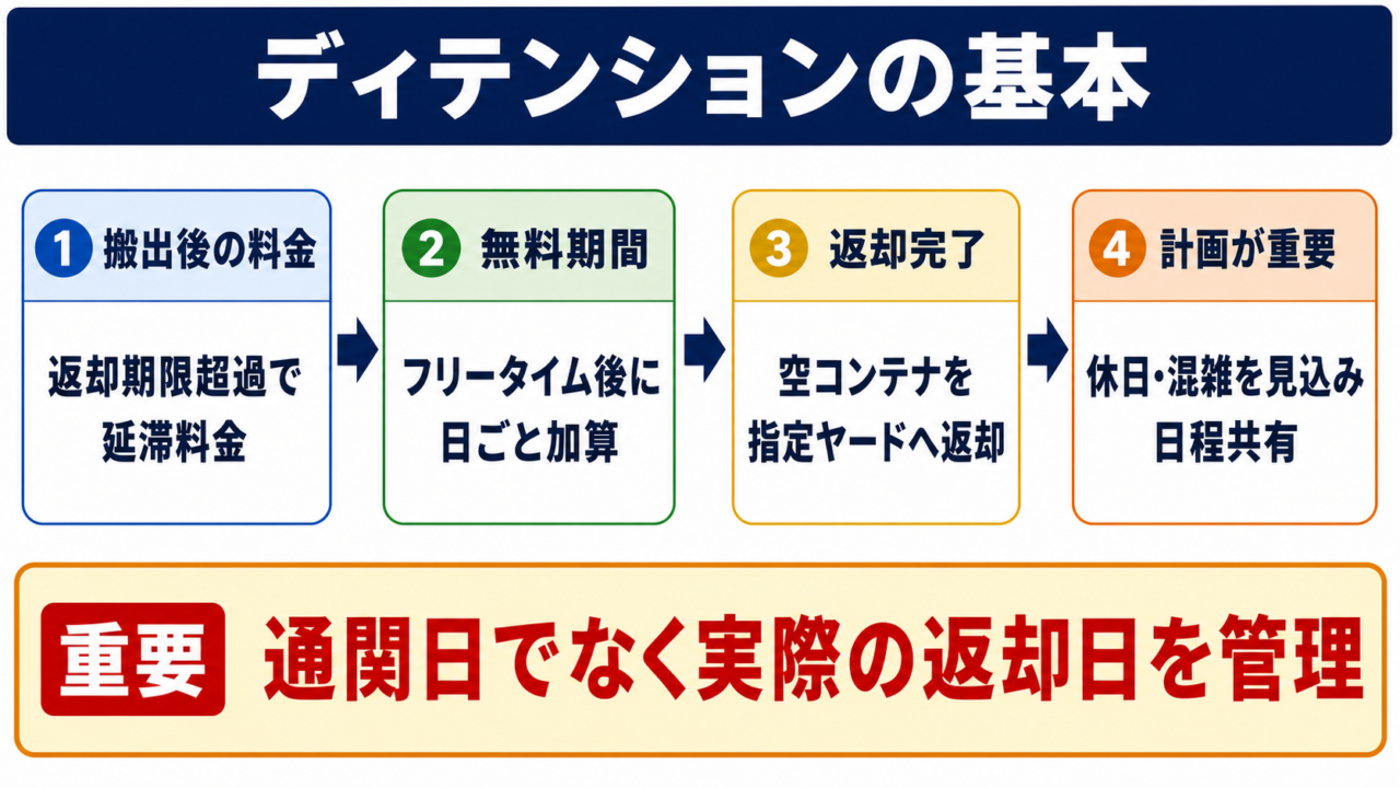 ディテンションの意味と基本的な考え方
