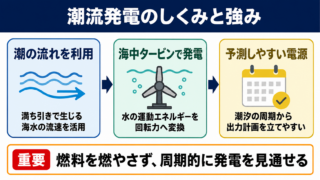 潮流発電の意味と特徴